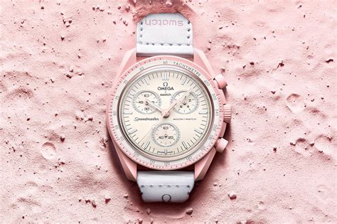 omega swatch pink price|omega moonwatch swatch.